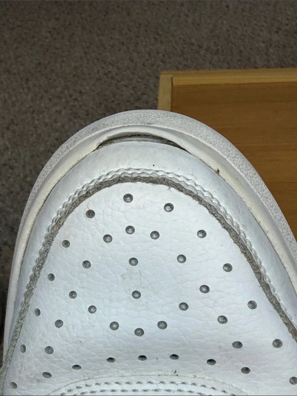 Nike Women’s White Low-Top Leather Sneakers